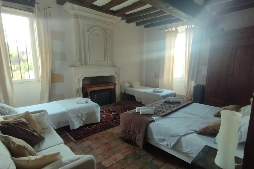 فيلا Domaine Du Prieure Saint Ellier Charcé-Saint-Ellier-sur-Aubance المظهر الخارجي الصورة