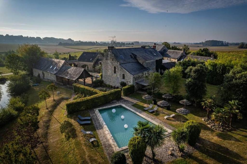 فيلا Domaine Du Prieure Saint Ellier Charcé-Saint-Ellier-sur-Aubance المظهر الخارجي الصورة