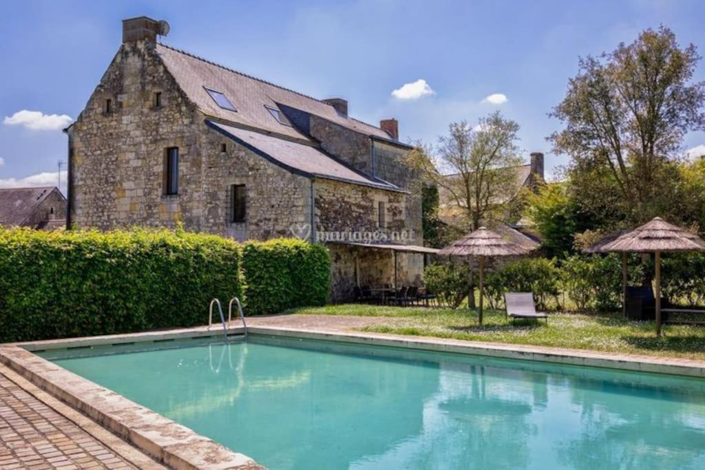 فيلا Domaine Du Prieure Saint Ellier Charcé-Saint-Ellier-sur-Aubance المظهر الخارجي الصورة
